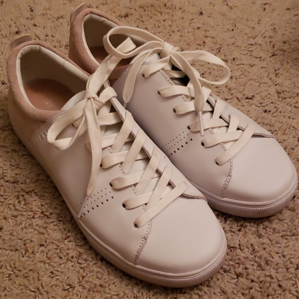 Skecher Street Los Angeles Sneakers White Rose 7